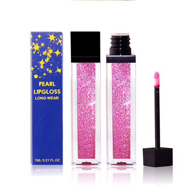 Vegan Logo Private Label Custom Glitter Liquid Lipstick